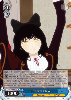 Uniform Blake - RWBY (RWBY/WX03) RWBY