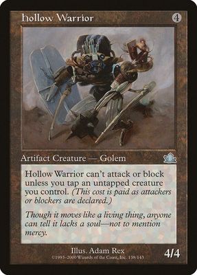 Hollow Warrior 138/143 - Prophecy (PCY)