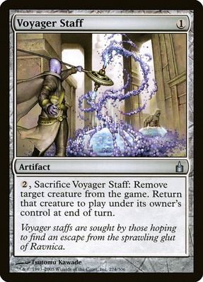 Voyager Staff 274/306 - Ravnica: City of Guilds (RAV)