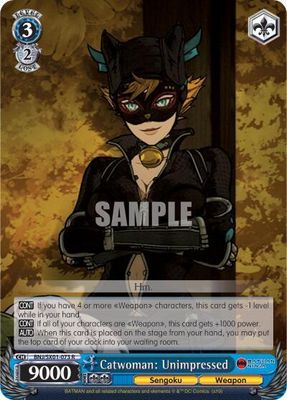 Catwoman: Unimpressed - Batman Ninja (BNJ/SX0) Batman Ninja