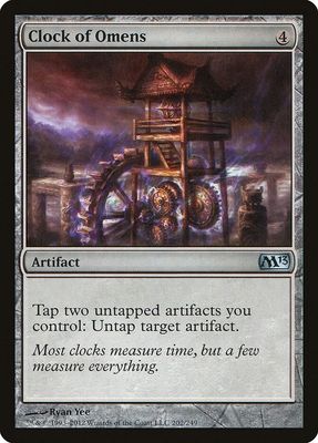 Clock of Omens 202/249 - Magic 2013 (M13) (Español)