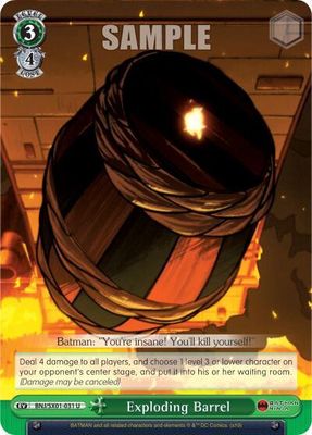 Exploding Barrel - Batman Ninja (BNJ/SX0) Batman Ninja