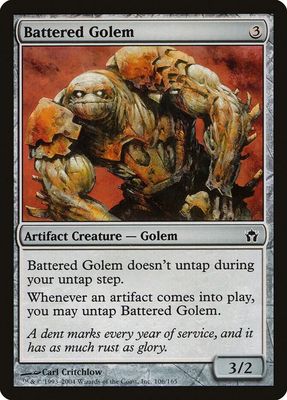 Battered Golem 106/165 - Fifth Dawn (5DN)