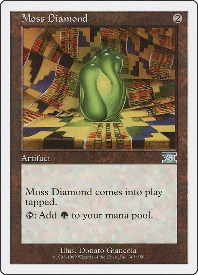 Moss Diamond 301/350 - Classic Sixth Edition (6ED)