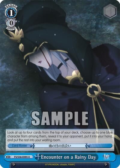 Encounter on a Rainy Day - Fate/stay night [Unlimited Blade Works] Vol. II (FS/S36) Fate/stay night [Unlimited Blade Works] Vol. II