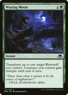 Waxing Moon 177/205 - Eldritch Moon (EMN) (Español)
