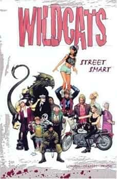 SH11 Wild Cats Comic Street Smart Tapa Dura Libro Comic