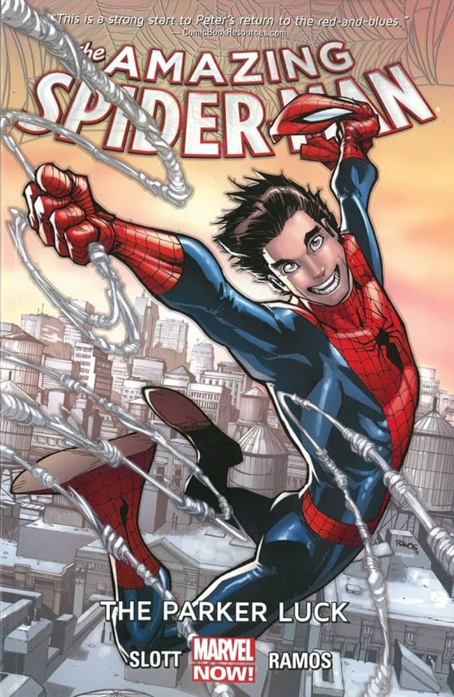 SH11 The Amazing Spider Man Comic The Parker Luck Libro Comic Marvel Ingles