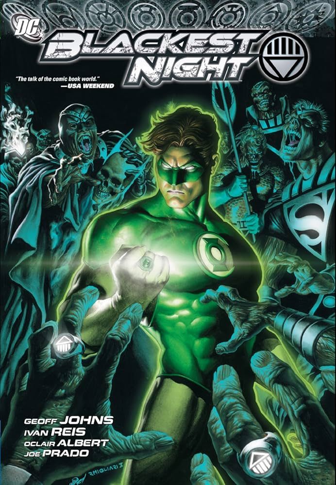 SH11 Blackest Night Comic Libro DC Ingles