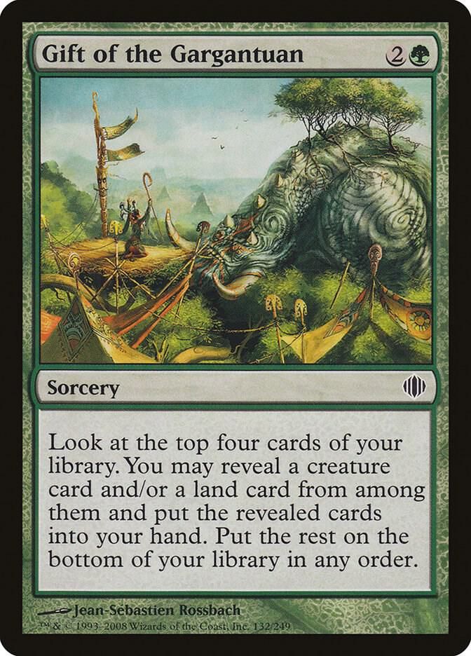 Gift of the Gargantuan 132/249 - Shards of Alara (ALA)