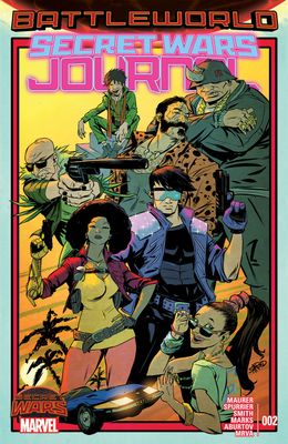 SH Secret Wars Comic Journal Issue 002 Marvel Comics Ingles