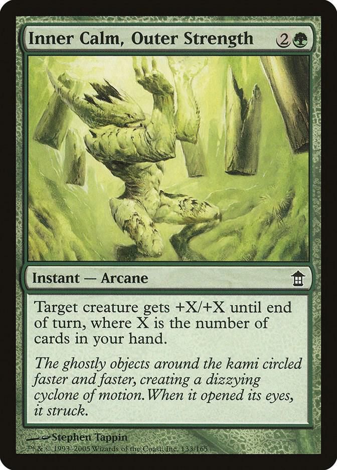 Inner Calm, Outer Strength 133/165 - Saviors of Kamigawa (SOK)