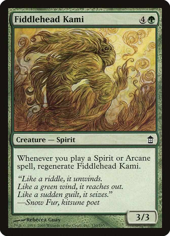 Fiddlehead Kami 130/165 - Saviors of Kamigawa (SOK)