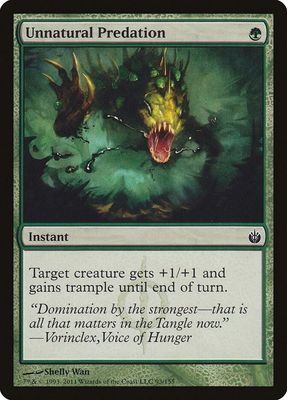 Unnatural Predation 93/155 - Mirrodin Besieged (MBS)