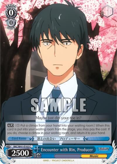 Encounter with Rin, Producer - The iDOLM@STER Cinderella Girls (IMC/W41) The iDOLM@STER Cinderella Girls
