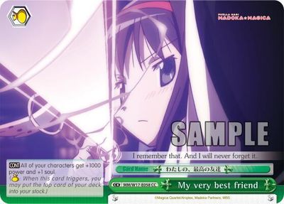 My very best friend - Puella Magi Madoka Magica (MM/W17) Puella Magi Madoka Magica