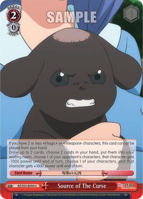 Source of The Curse - Re:ZERO Vol.2 (RZ/S55) Re:ZERO Vol.2