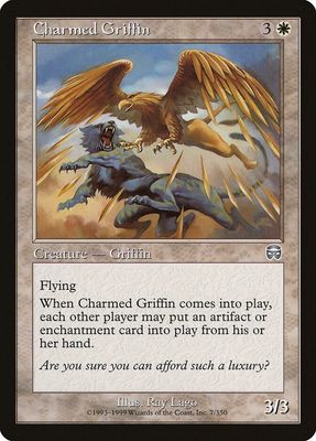 Charmed Griffin 7/350 - Mercadian Masques (MMQ)