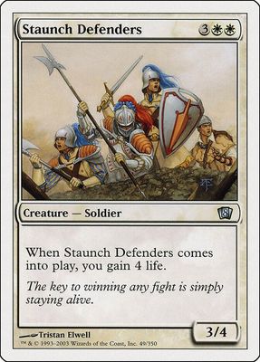 Staunch Defenders 49/350 - 8th Edition (8ED)