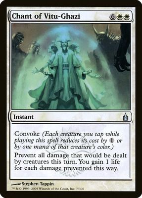 Chant of Vitu-Ghazi 7/306 - Ravnica: City of Guilds (RAV)