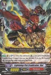 Lightning Fist Eradicator, Dui - BT10: Triumphant Return of the King of Knights (BT10) BT10: Triumphant Return of the King of Knights