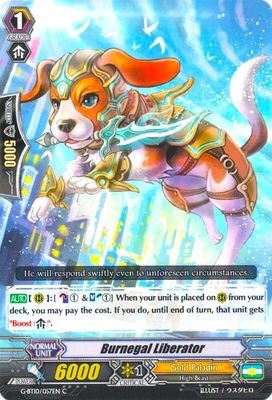 Burnegal Liberator - G-BT10: Raging Clash of the Blade Fangs (G-BT10) G-BT10: Raging Clash of the Blade Fangs