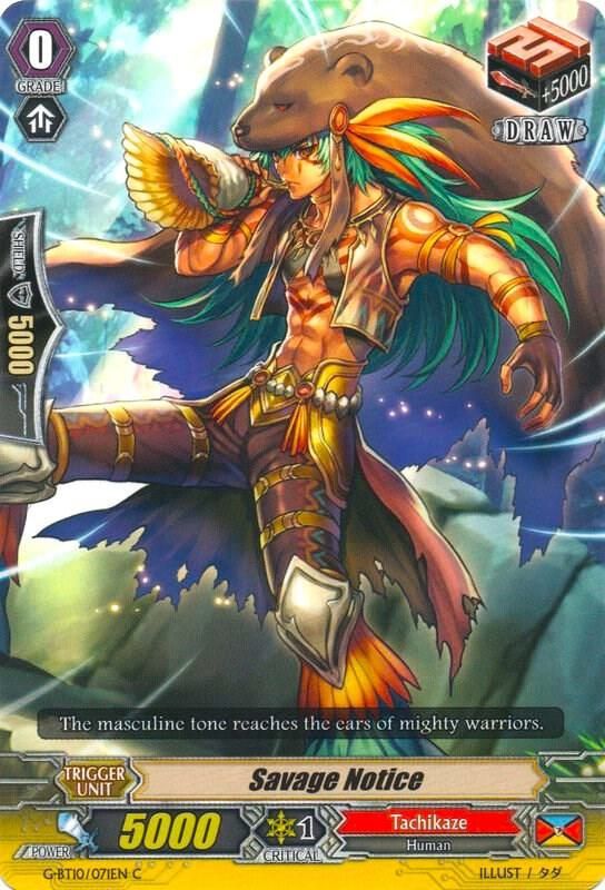 Savage Notice - G-BT10: Raging Clash of the Blade Fangs (G-BT10)