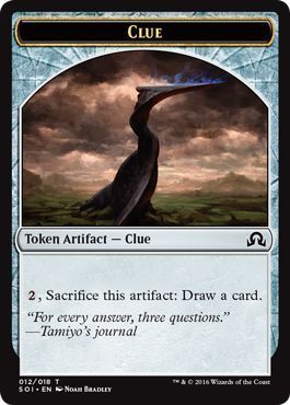 Clue Token 012/018 - SOI Shadows over Innistrad Singles (Español)
