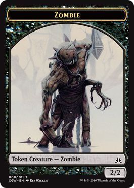 Zombie Token 008/011 - OGW Oath of the Gatewatch Singles