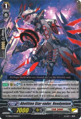 Abolition Star-vader, Neodymium - G-CB06: Rondeau of Chaos and Salvation (G-CB06) G-CB06: Rondeau of Chaos and Salvation