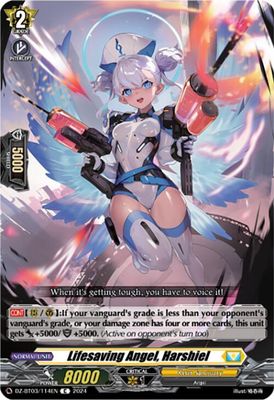 Lifesaving Angel, Harshiel - DZ-BT03: Dimensional Transcendence (DZ-BT03) DZ-BT03: Dimensional Transcendence