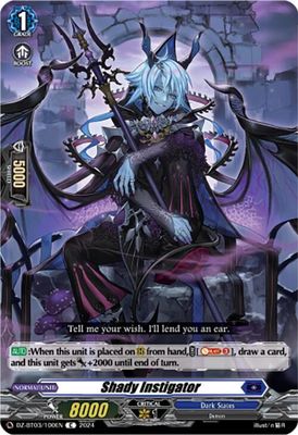 Shady Instigator - DZ-BT03: Dimensional Transcendence (DZ-BT03) DZ-BT03: Dimensional Transcendence