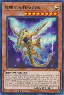 Nebula Dragon - MZTM-EN078 - Rare 1st Edition Maze of the Master 1st Edition Singles