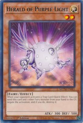 Herald of Purple Light - MZTM-EN061 - Rare 1st Edition Maze of the Master 1st Edition Singles
