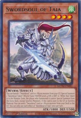 Swordsoul of Taia - MZTM-EN081 - Rare 1st Edition Maze of the Master 1st Edition Singles