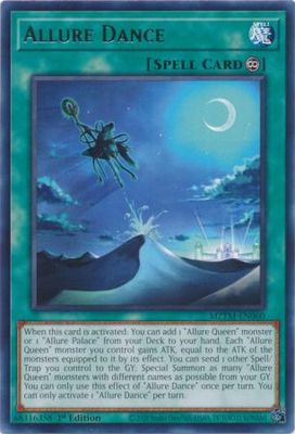 Allure Dance - MZTM-EN060 - Rare 1st Edition Maze of the Master 1st Edition Singles