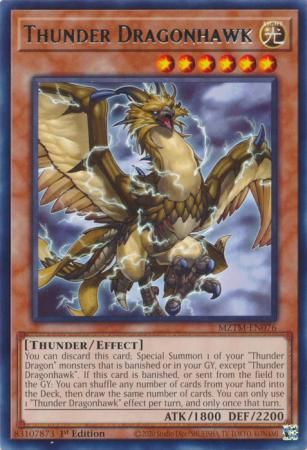 Thunder Dragonhawk - MZTM-EN076 - Rare 1st Edition Maze of the Master 1st Edition Singles