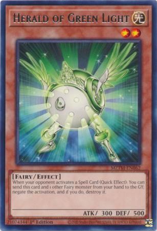 Herald of Green Light - MZTM-EN062 - Rare 1st Edition Maze of the Master 1st Edition Singles