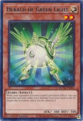 Herald of Green Light - MZTM-EN062 - Rare 1st Edition Maze of the Master 1st Edition Singles