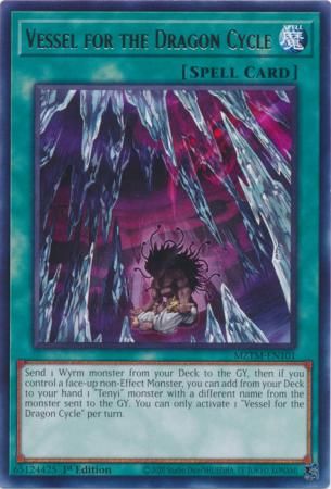 Vessel for the Dragon Cycle - MZTM-EN101 - Rare 1st Edition Maze of the Master 1st Edition Singles