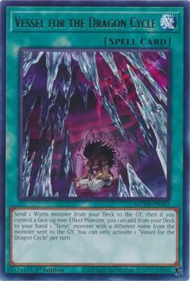 Vessel for the Dragon Cycle - MZTM-EN101 - Rare 1st Edition Maze of the Master 1st Edition Singles