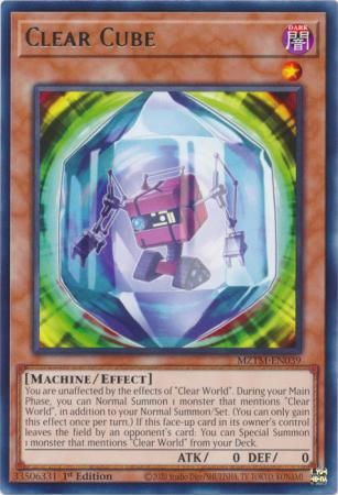 Clear Cube - MZTM-EN039 - Rare 1st Edition Maze of the Master 1st Edition Singles