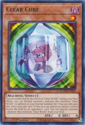 Clear Cube - MZTM-EN039 - Rare 1st Edition Maze of the Master 1st Edition Singles