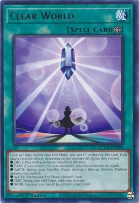 Clear World - MZTM-EN098 - Rare 1st Edition Maze of the Master 1st Edition Singles