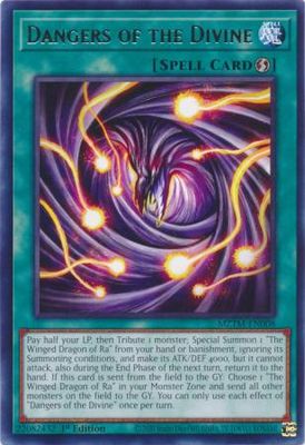 Dangers of the Divine - MZTM-EN008 - Rare 1st Edition Maze of the Master 1st Edition Singles