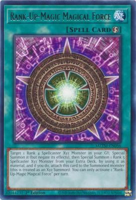 Rank-Up-Magic Magical Force - MZTM-EN056 - Rare 1st Edition Maze of the Master 1st Edition Singles