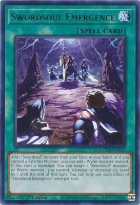 Swordsoul Emergence - MZTM-EN103 - Rare 1st Edition Maze of the Master 1st Edition Singles