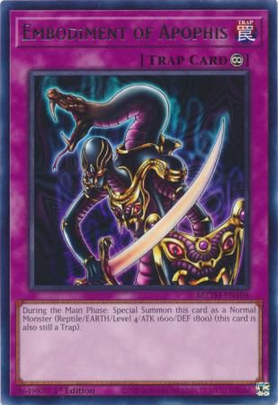 Embodiment of Apophis - MZTM-EN104 - Rare 1st Edition Maze of the Master 1st Edition Singles