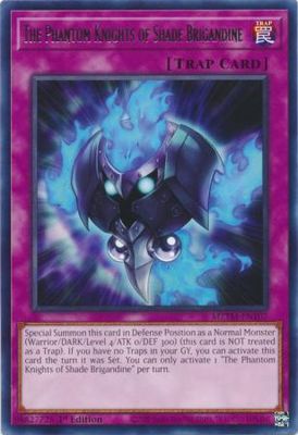 The Phantom Knights of Shade Brigandine - MZTM-EN107 - Rare 1st Edition Maze of the Master 1st Edition Singles