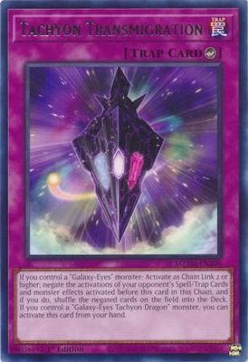 Tachyon Transmigration - MZTM-EN106 - Rare 1st Edition Maze of the Master 1st Edition Singles
